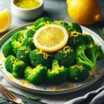 brocoli al vapor con limon