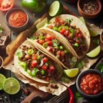 Receta auténtica de tacos mexicanos con carne